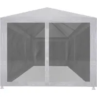 Syfax Tenda per Feste con 6 Pareti in Rete 6x3 m