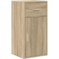 Syfax Credenza con cassetto Rovere Sonoma 38 x 34 x 75 cm