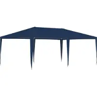 Syfax Tenda per Feste 4x6 m Blu
