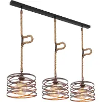 Globo Lighting Lampada a sospensione Marco, 3 luce