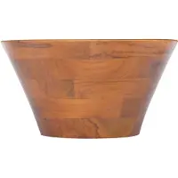 Syfax Lavabo in Legno Massello di Teak Φ40x20 cm