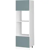 Vicco Mobile cucina microonde R-Line Grigio-blu 60 cm, Model 41049