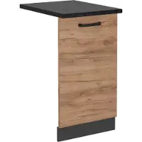 Vicco Pannello frontale R-Line Rovere dorato 45 cm , PL Antracite, Model 54913