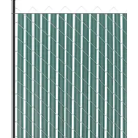 Vevor 1130 mm doghe verticali a doppia parete, doghe in rete metallica HDPE, perfette per giardini e fattorie (verde)