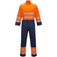 Portwest MV29 Tuta Modaflame RIS, marina/arancio/marino Gr. M
