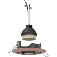 Syfax Spotlight 6 pz Rame 9 x 9 x 2.5 cm Metallo