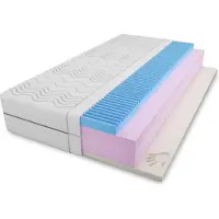 Furnlux Classic FURNLUX Materasso senza molle Tebe Bianco 180x200cm / Hauptfarbe: Weiß / Dimensioni: 180 x 200 x 17 cm