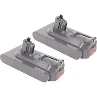 PowerSmart 2Pcs V15 batteria per aspirapolvere 3.6Ah per DYSON V11 Fluffy Extra, Panasonic celle Li-ion 3600mAh (25.2 V)