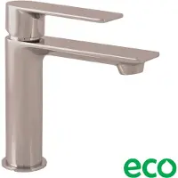 RAV NIL - Miscelatore per lavabo senza scarico, Grigio metallizzato - lucido NL126.0MGL, Slezák