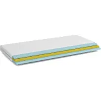 Furnlux Classic FURNLUX Materasso senza molle Livello White 80x180cm / Hauptfarbe: Weiß / Dimensioni: 80 x 180 x 12 cm