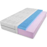 Furnlux Classic FURNLUX Materasso senza molle Gemini Bianco 80x180cm / Hauptfarbe: Weiß / Dimensioni: 80 x 180 x 14 cm