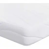 Syfax Materasso Bianco 140 x 190 cm Tessuto Jacquard