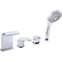 RAV Miscelatore per vasca, Colore: cromo, Dimensioni: 1/2'' (D467.5P)