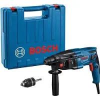 Bosch Martello perforatore SDS Plus GBH 2-21, 720 W, 2 J, 4-21 mm cemento, in valigetta standard