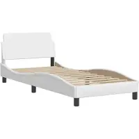 Syfax Giroletto Dover Bianco 90x200 cm in Pelle finta
