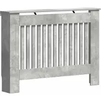 Syfax Copertura per radiatori Grigio Cemento 112 x 19 x 81,5 cm