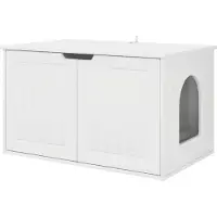 Syfax Casa per Gatti Bianco Lucido 85 x 55 x 50,5 cm