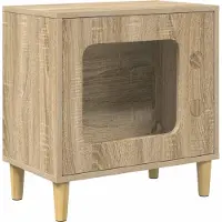 Syfax Casa per Gatti Rovere Sonoma 51 x 30 x 52 cm