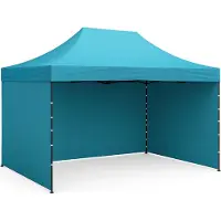 AGA Gazebo pieghevole PARTY 3x4,5m Azzurro chiaro