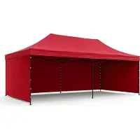 AGA Stand pieghevole 3x6m Rosso