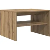 Syfax Tavolino da salotto Rovere artigianale 60 x 50 x 40 cm