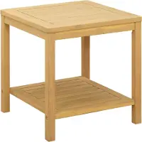 Syfax Tavolo laterale Olio Naturale 45 x 45 x 45 cm