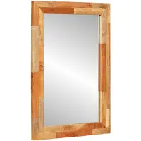 Syfax Specchio da bagno Rovere artigianale 50 x 70 x 2,5 cm
