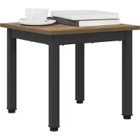 Syfax Tavolino da salotto Rovere Artigianale 40 x 40 x 36 cm
