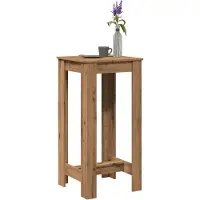 Prolenta Maison Exclusive - Tavolo da bar in rovere artigianale 51x50x103,5 cm Materiale ligneo