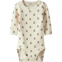 Lil´ Atelier Body A Maniche Lunghe Gayo Elo Slim Fit