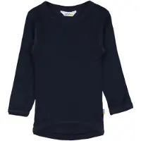 Joha Kid's Shirt L/S Basic Intimo lana merinos Bambini (170, blu)