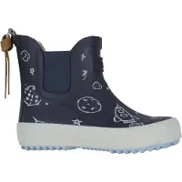Bisgaard Kid's Rubber Boot Stivali di gomma Bambini (29, blu/grigio)