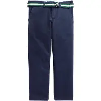 Ralph Lauren per ragazzo. 322855394001 Pantaloni Bedford Flex Abrasion Slim Fit blu marino (4años= 109/116cm), Casual, Cotone, Classico