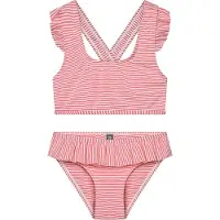 Color Kids Kid's Bikini with Skirt Bikini Bambini (128, fuchsia)