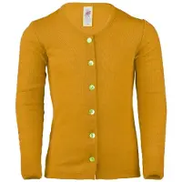 Engel Children's Cardigan Giacca di lana Bambini (116, giallo)