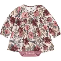 Müsli Tutina / body per bambino blu fumo / oliva / rosa / rosso scuro
