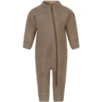Mikk-Line Wool Baby Suit Tuta outdoor Bambini (86, marrone)