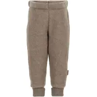 Mikk-Line Kid's Wool Pants Pantaloni in pile Bambini (92, marrone)
