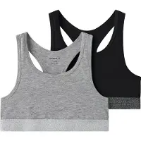 Name it Reggiseno grigio sfumato / nero