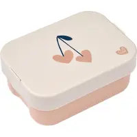 Liewood Kid's Kamil Lunchbox Contenitori per alimenti (7,8 x 19,7 x 14,1 cm, beige/bianco)