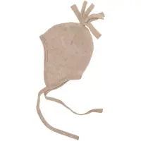 Engel Baby Hat, Wool Fleece Berretto Bambini (86/92, beige)