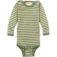 Engel Baby Bodysuit L/S with Press Studs on Shoulders Body Bambini (62/68, olivia)