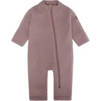 Mikk-Line Wool Baby Suit Tuta outdoor Bambini (68, fuchsia/marrone)