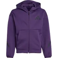 Adidas Unisex Sportswear Z.n.e. Full Zip Hoodie Aurora Plum Taglia: 140 | Abbigliamento Sportivo Outlet | Unisex | Magenta