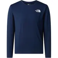 The North Face Teen's 24/7 L/S Tee Maglia da corsa Bambini (XXL, blu)