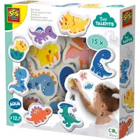 SES Creative Giocattolo Per Bambini Bath Time Foam Dinosaurs