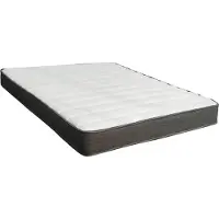 Dmora Materasso Matrimoniale Pizzone 190x160x22h cm Bianco, Grado Rigidità Medio