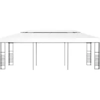 Syfax Tenda Gazebo 6x3 m Bianco