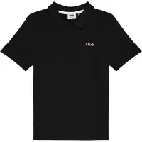 FILA Piaggia Regular Logo Polo Shirt Black Taglia: 134/140 | Camicie Outlet | Unisex | Nero