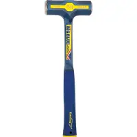 Estwing Martello con impugnatura in vinile | Superficie di battuta 38 mm | Peso 1350 g | Percorso liscio | Shock Reduction Grip: riduce le vibrazioni